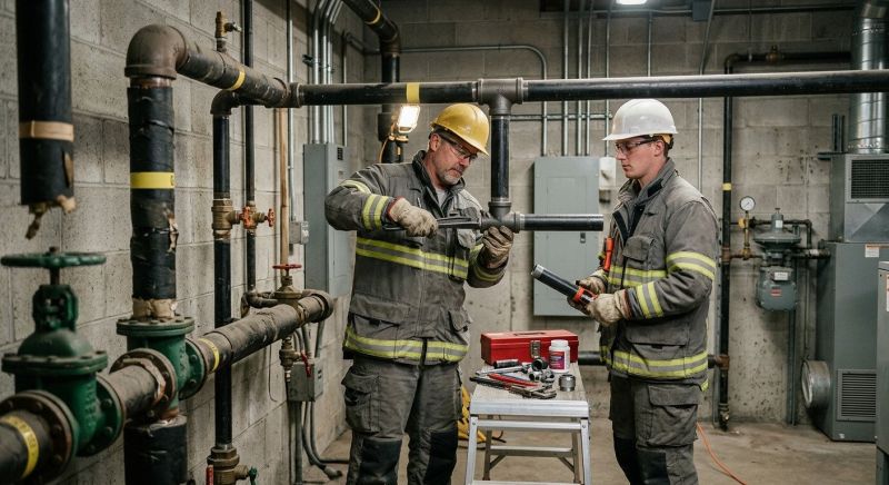 Commercial Gas Line Repair in Annapolis, MD