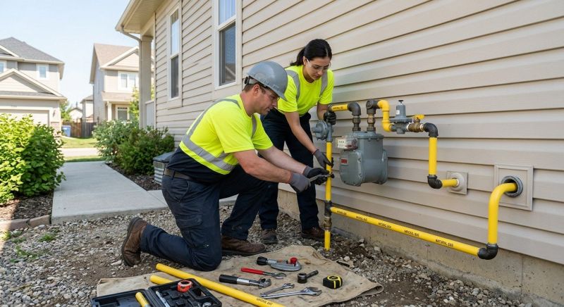 Gas Line Plumbing in Denver, CO