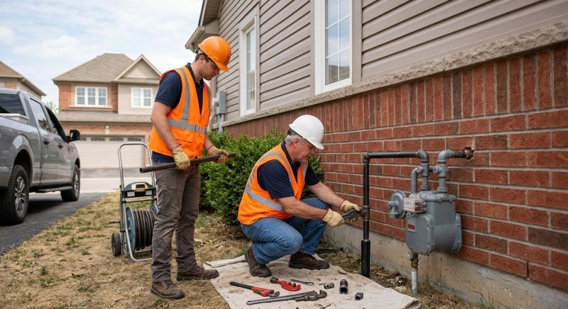 Gas Plumbing Installation in Fredericksburg, VA