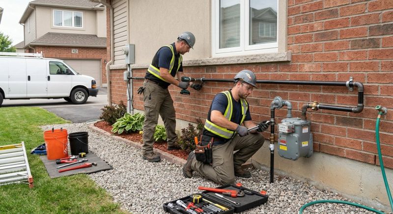 Gas Line Relocation in Annapolis, MD