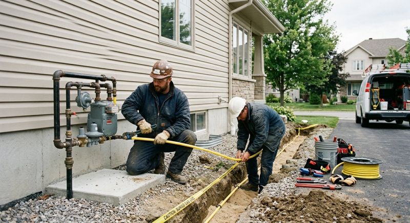 Gas Line Relocation in Austin, TX