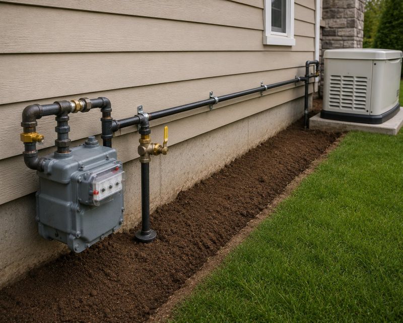 Gas Pipe Installation in Kansas City, MO