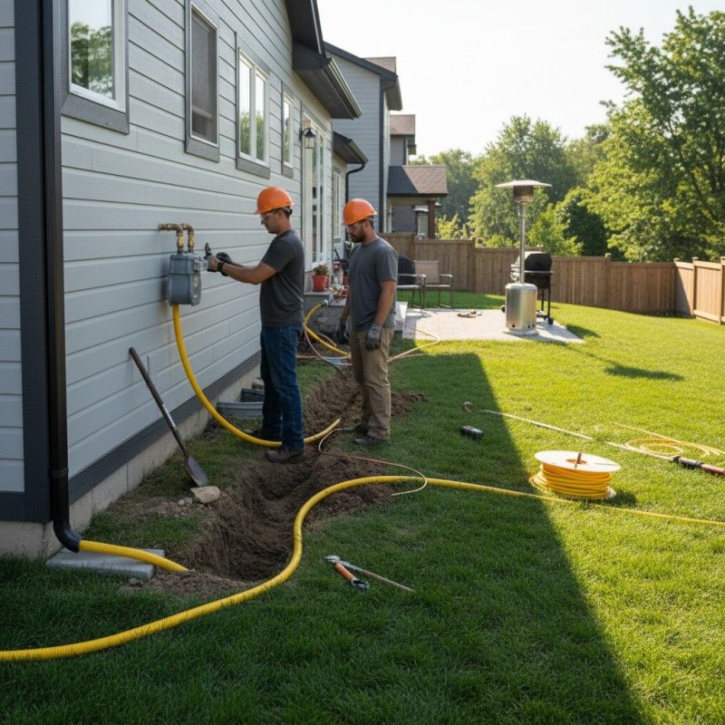 Natural Gas Line Installation in Columbus, OH
