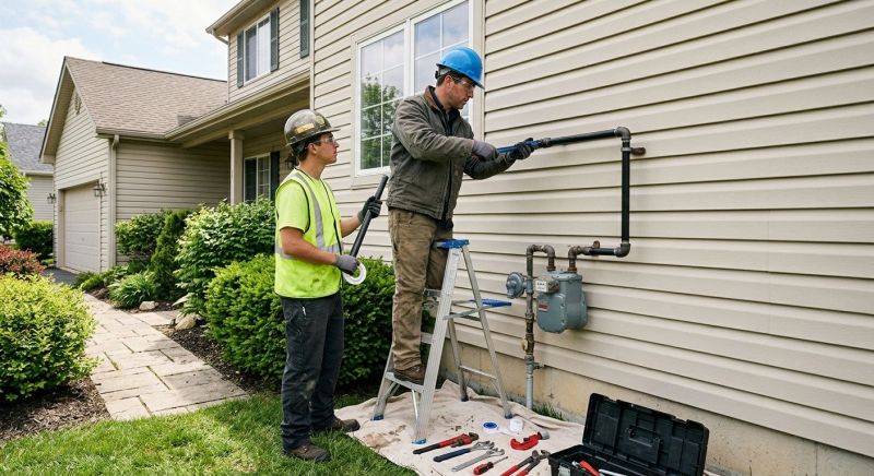 Propane Line Repair in Annapolis, MD