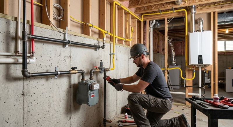 Residential Gas Plumbing in Fredericksburg, VA